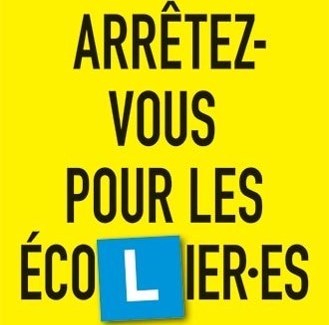 Rentrée scolaire 2024-2025 / Arrêtez-vous pour les écolier·e·s